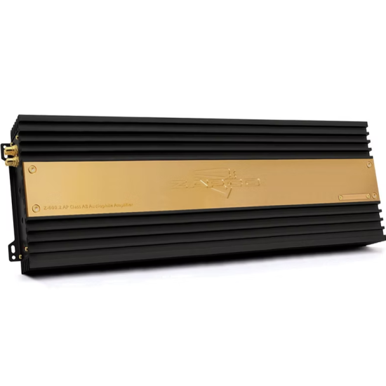 ZAPCO Z-600.2 AP 2-kanałowy wzmacniacz klasy AB klasy audiofilskiej 2-kanałowy wzmacniacz audiofilski klasy A/AB, moc przy 4Ω: 2 x 600 W